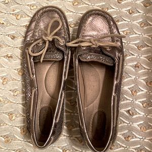 SPERRY top sider sparkly bot shoes